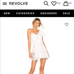 Amanda Uprichard McKinnon Dress in White